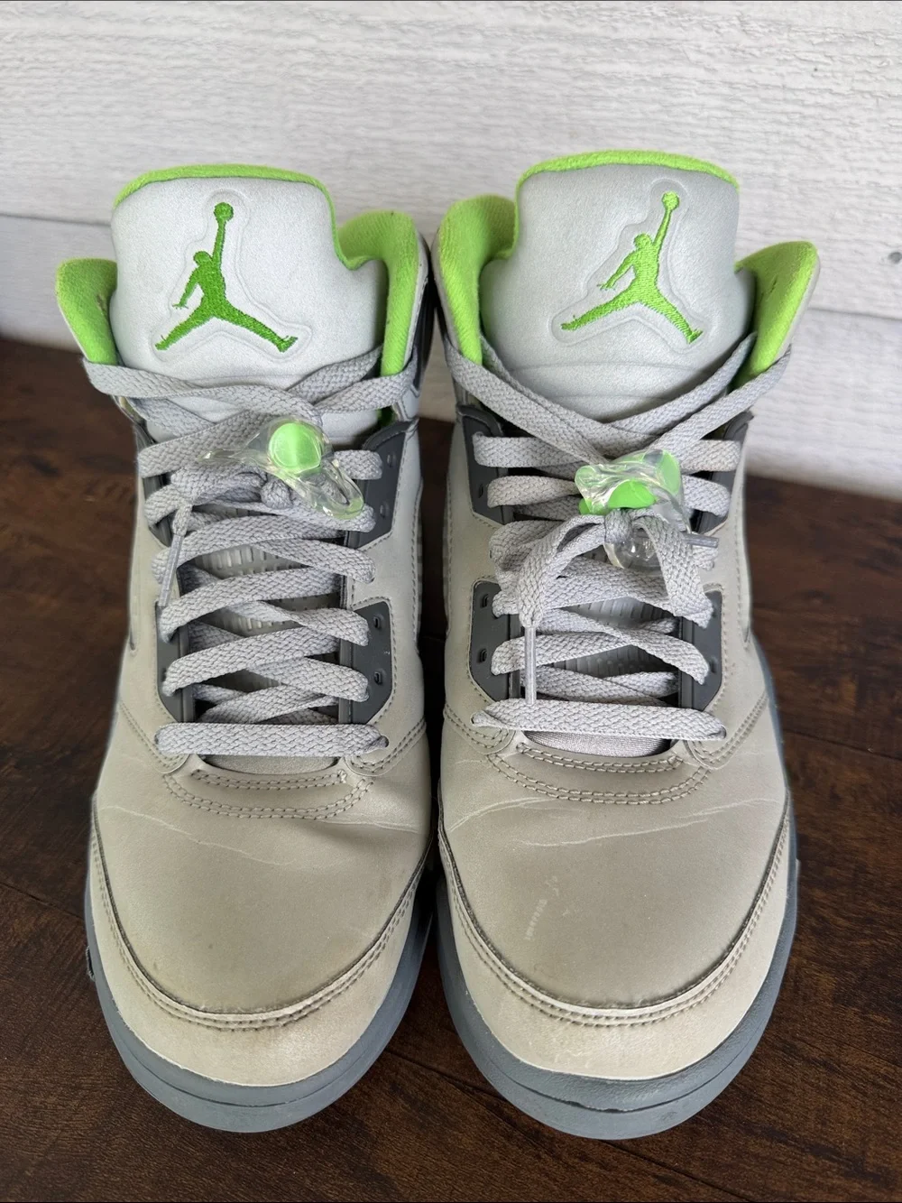 Air Jordan 5 Green Bean Sneakers